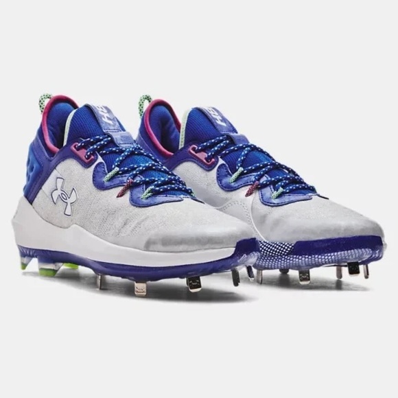 Under Armour Other - Under Armour Harper 8 Low ST Baseball Cleats ‘White Royal’ 3026588-104/ SZ  13